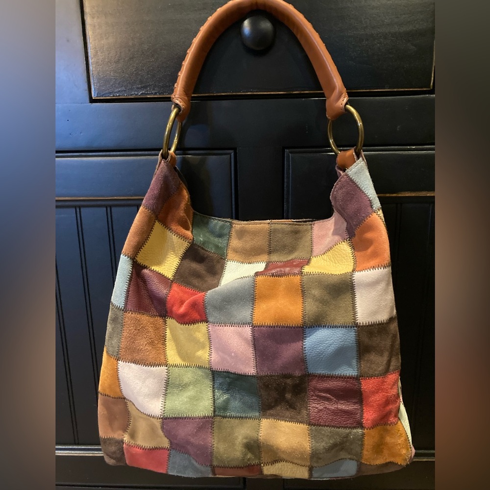 Lucky Brand Patchwork Leather Bag